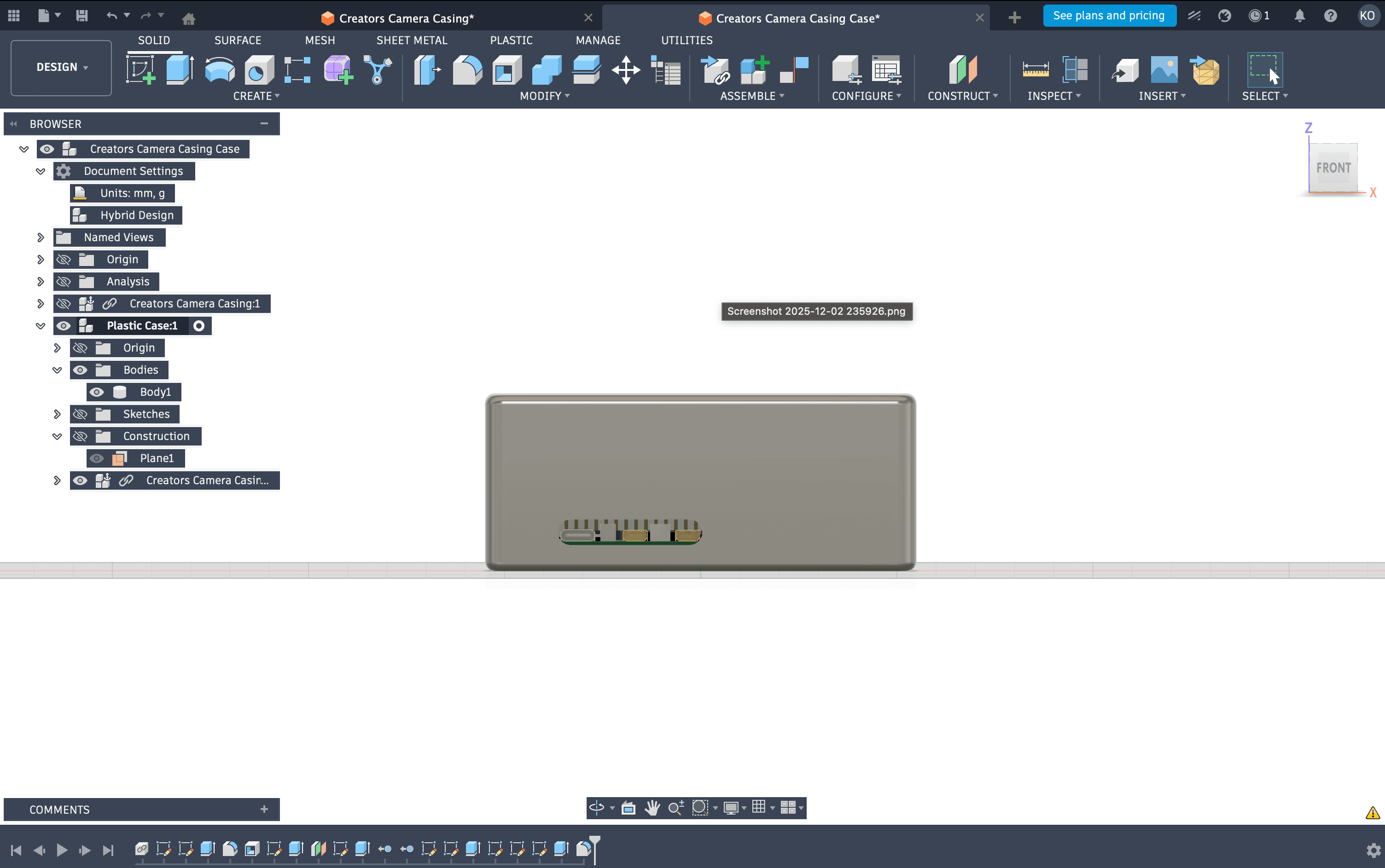Port wall — RJ45, dual USB 3.0, dual USB 2.0, measured at 40mm