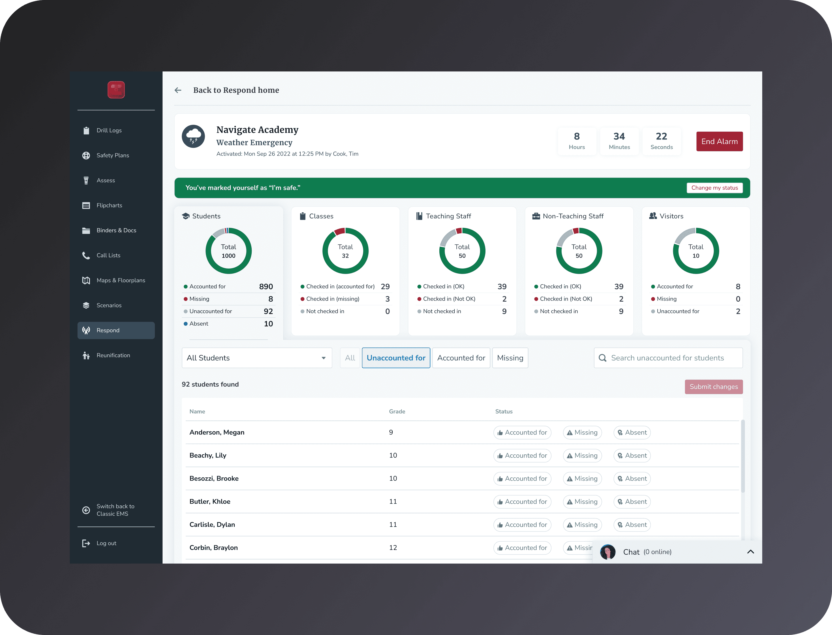 Full Dashboard with Sidebar