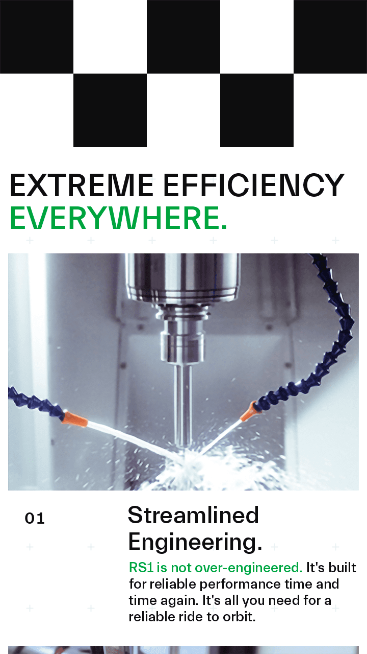 ABL Space Systems RS1 Rocket USPs mobile.