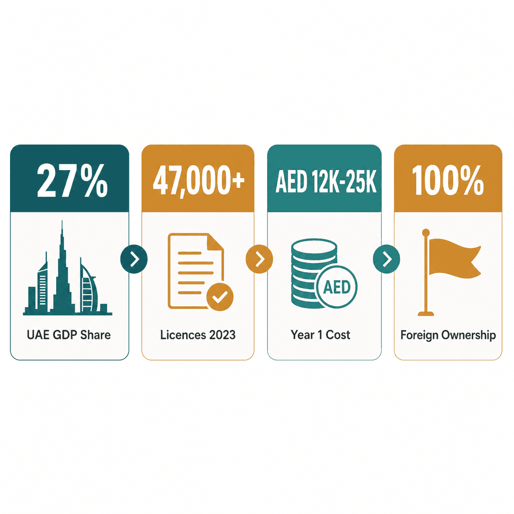 Infographic: Apply for a Business Support Services Business License in Dubai