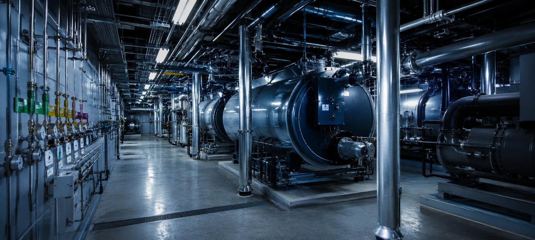 Hospital central utility plant in Columbus