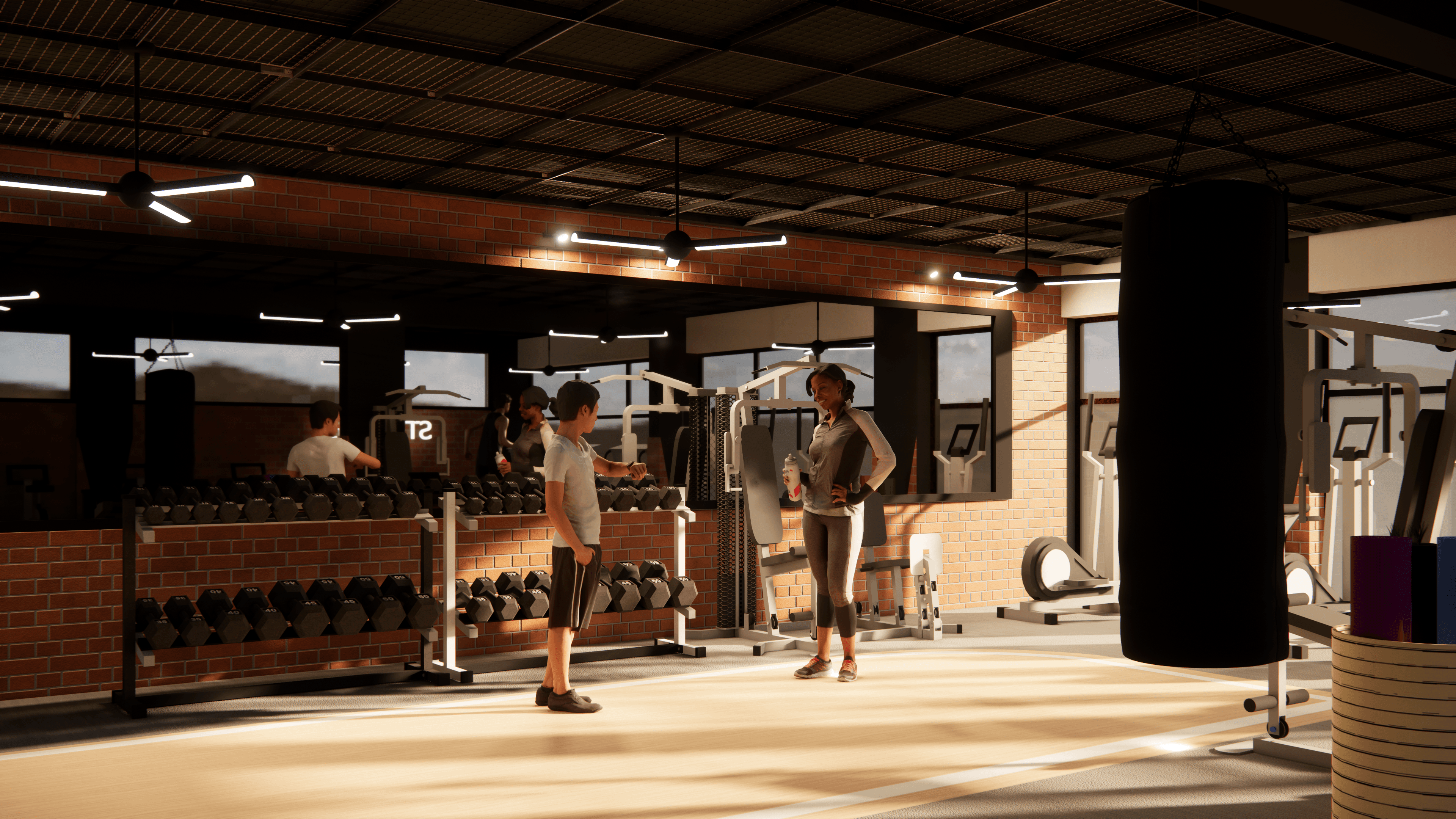 Terra Groves Gymnasium – Modern Fitness Center in Gated Residential Community, Bolarum