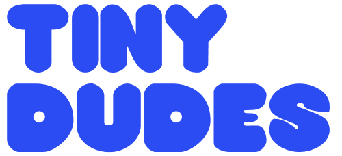 Tiny Dudes - logo - left