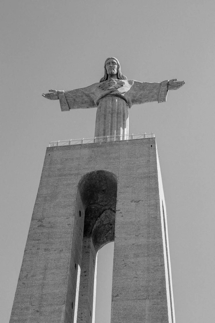 Big statue in Lisbon