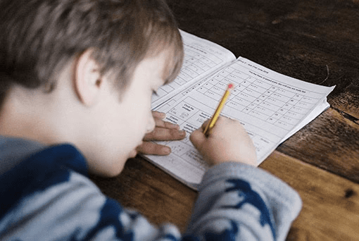 Blog online homeschooling: let children work independently