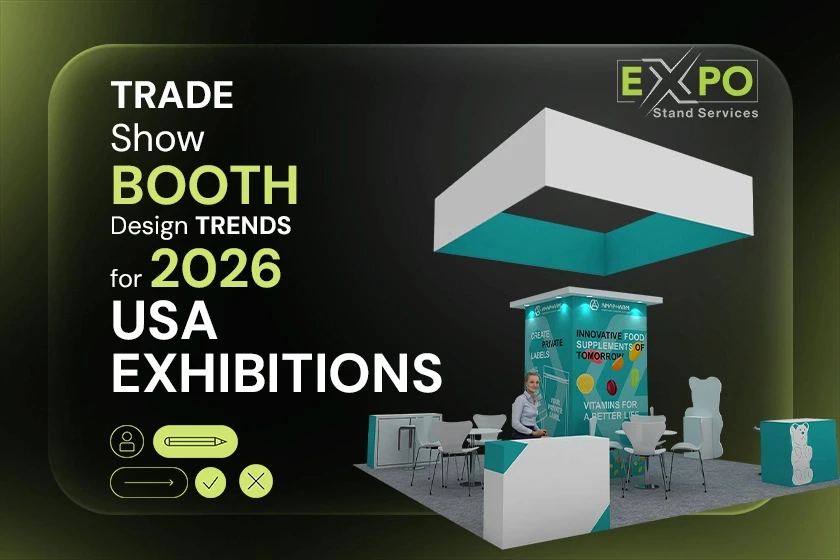 Trade Show Booth Design Trends for 2026 USA Exhibitions