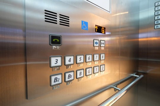 IES Elevator push buttons