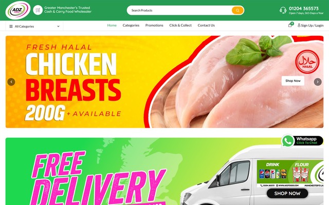 ADZ Foods project by Proud Lion Studios