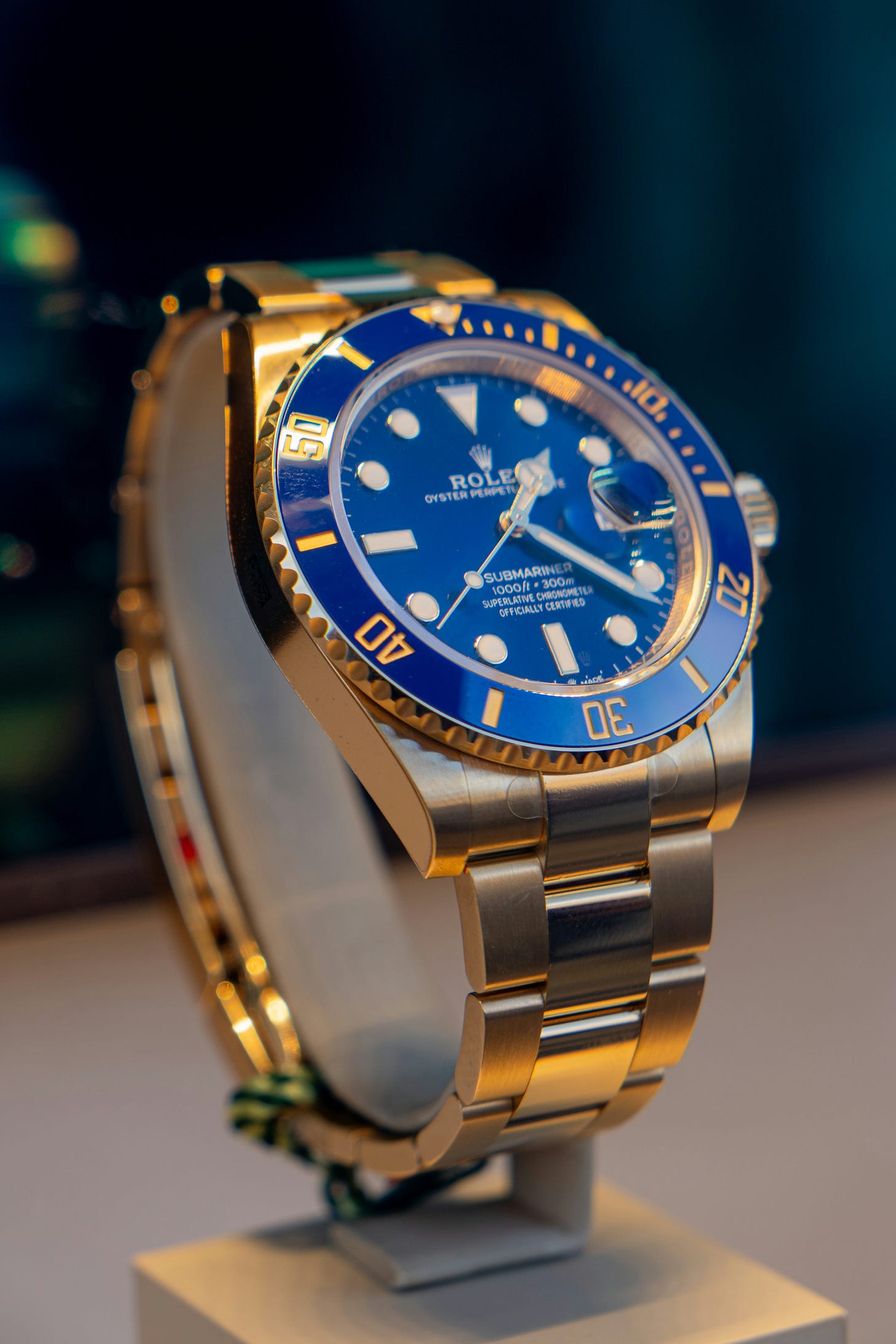 gold rolex watch