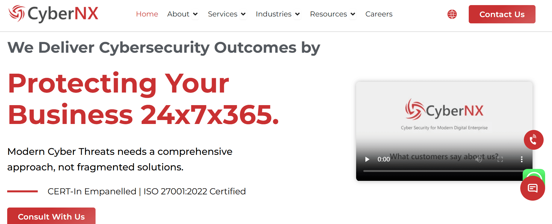 CyberNX Homepage