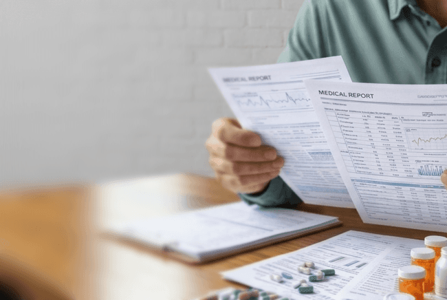 a group of blue chairs