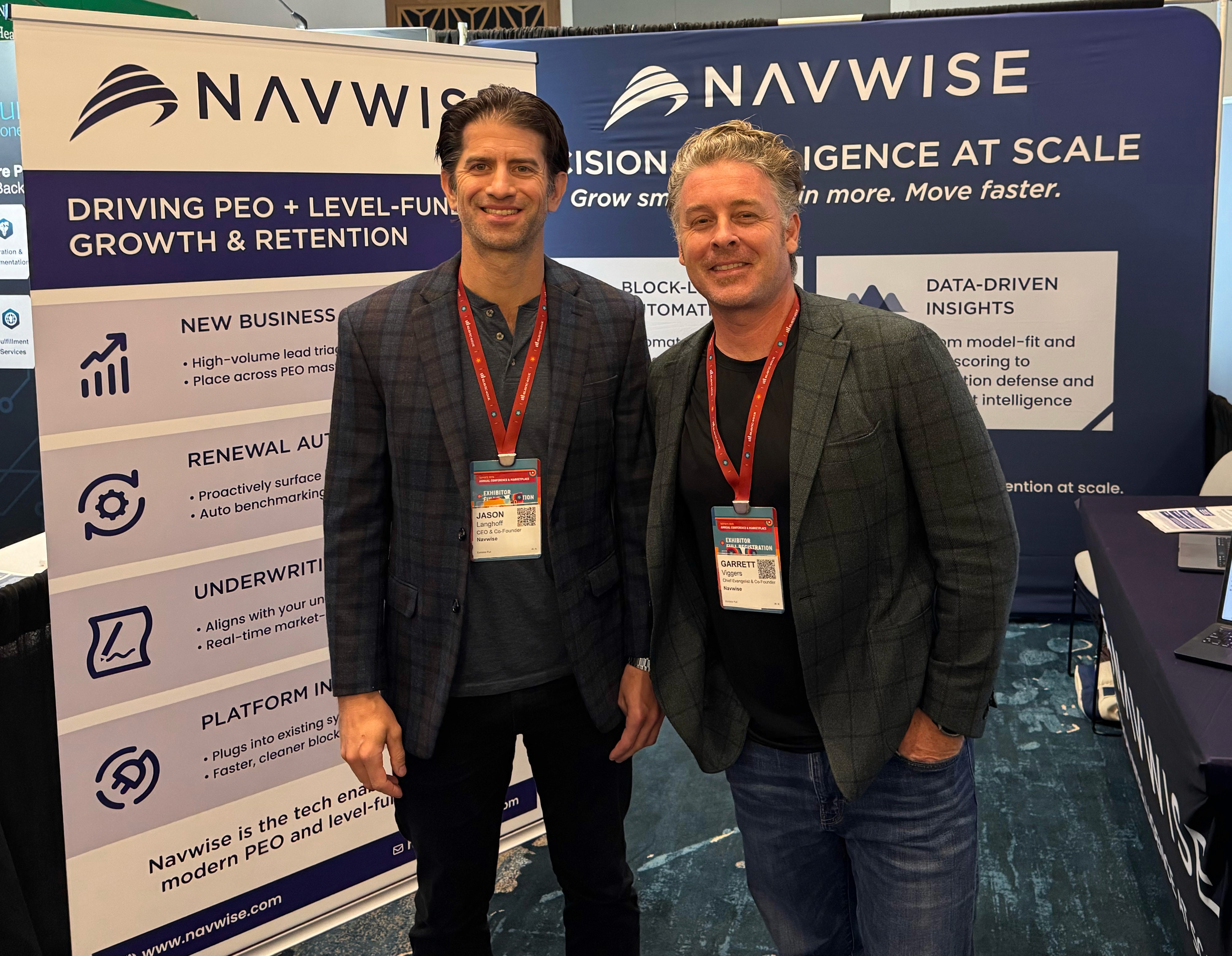 Navwise Co-Founders Jason Langhoff and Garrett Viggers
