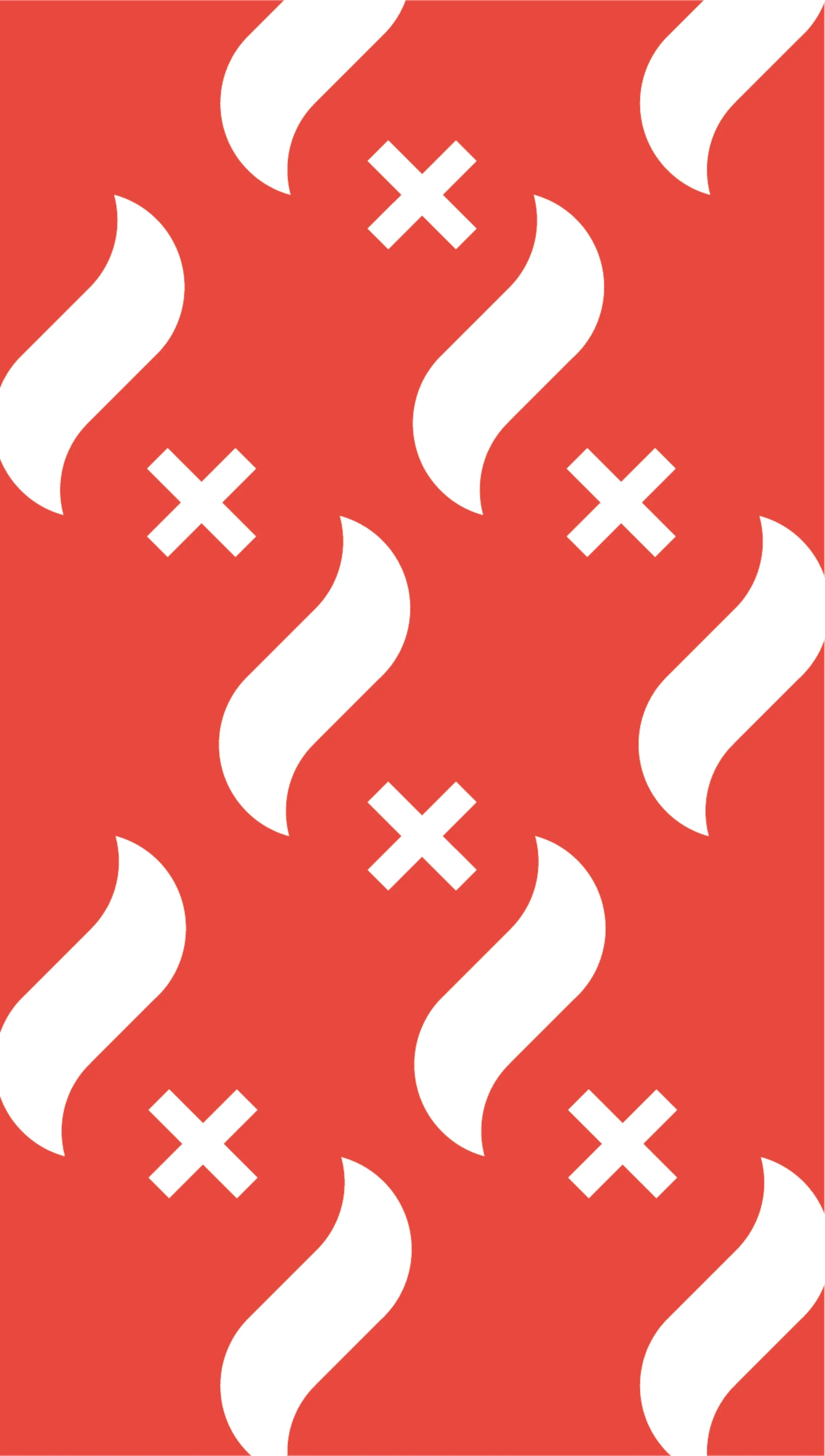 Barcelona flame pattern for brand identity. Freelance graphic designer Barcelona.