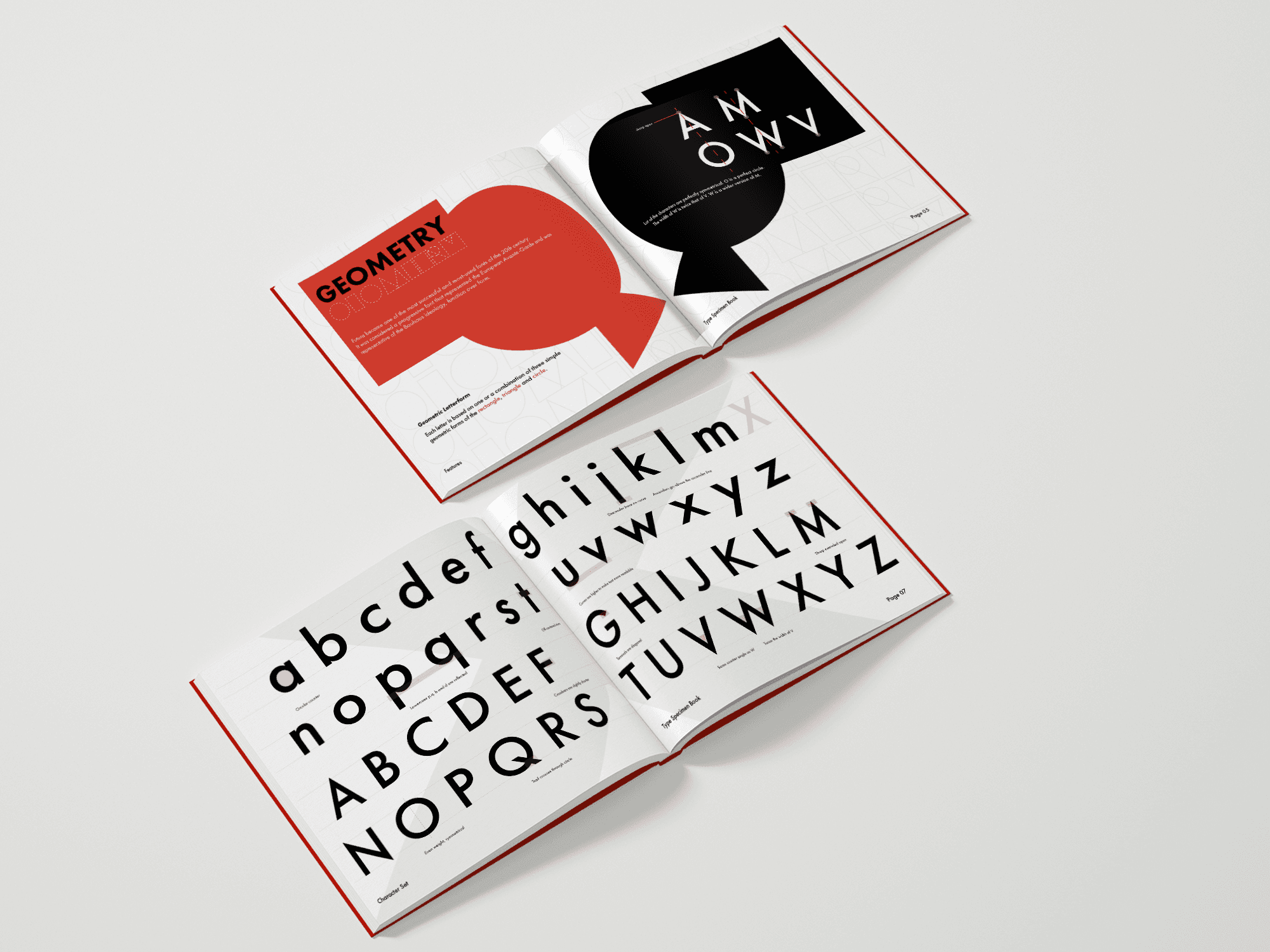 Futura Font Specimen by Anunay Chauhan