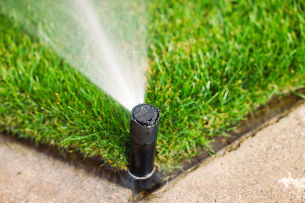 Efficient irrigation setup for Brigham City lawn