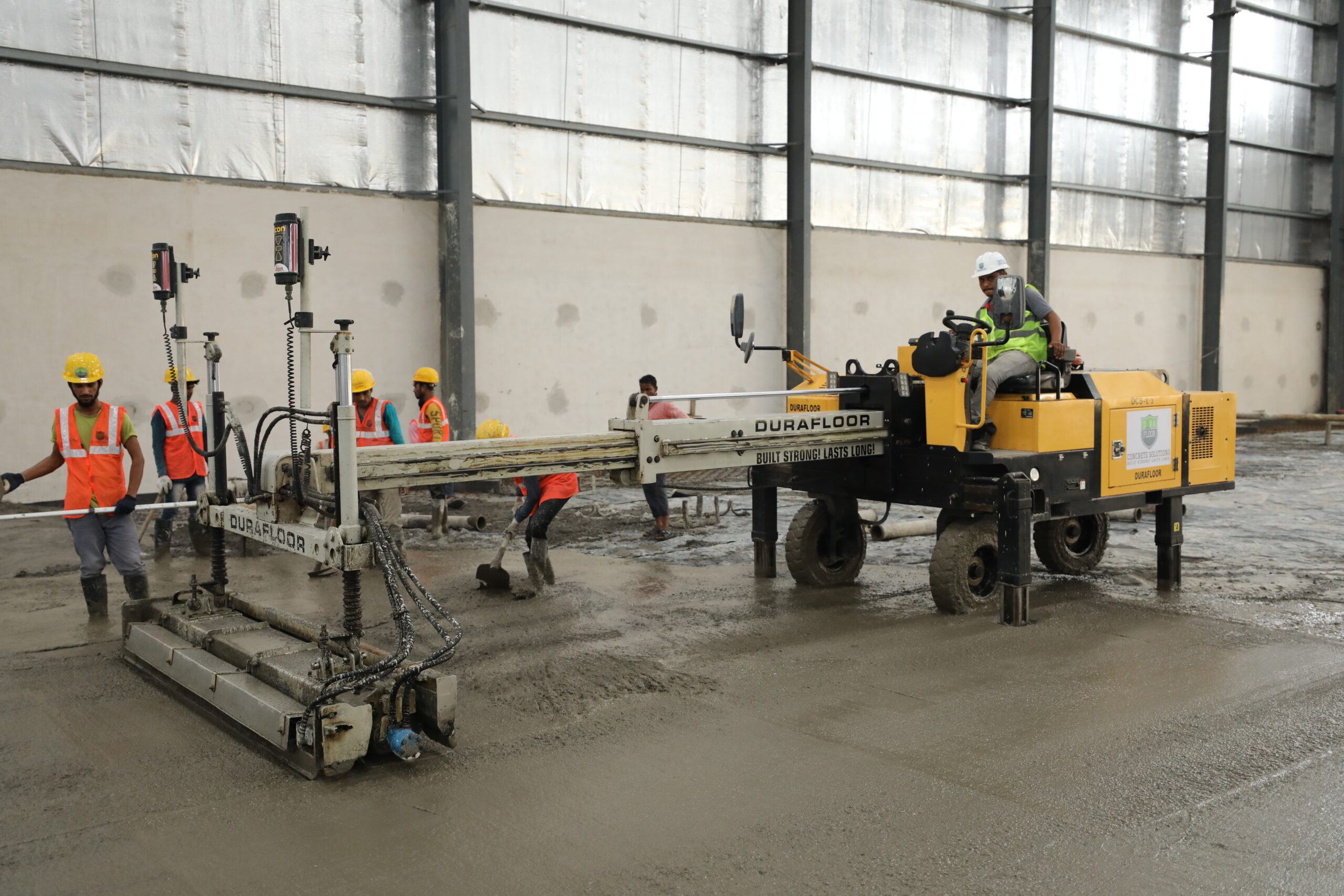 STEEL FIBERS FOR INDUSTRIAL/WAREHOUSE FLOORING