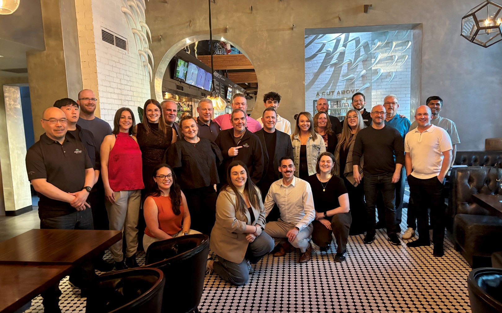The Adanac Sales Team celebrating 35 years of being the top manufacturers representative in BC