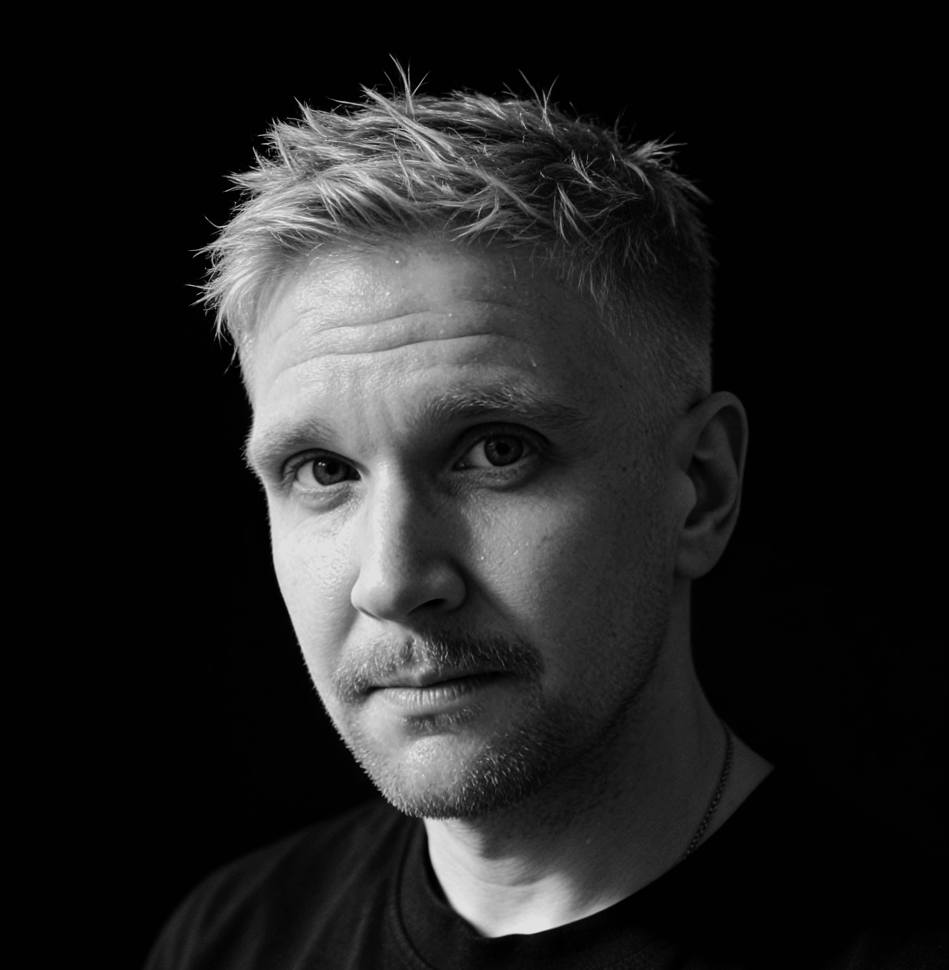 Close-up portrait of a person