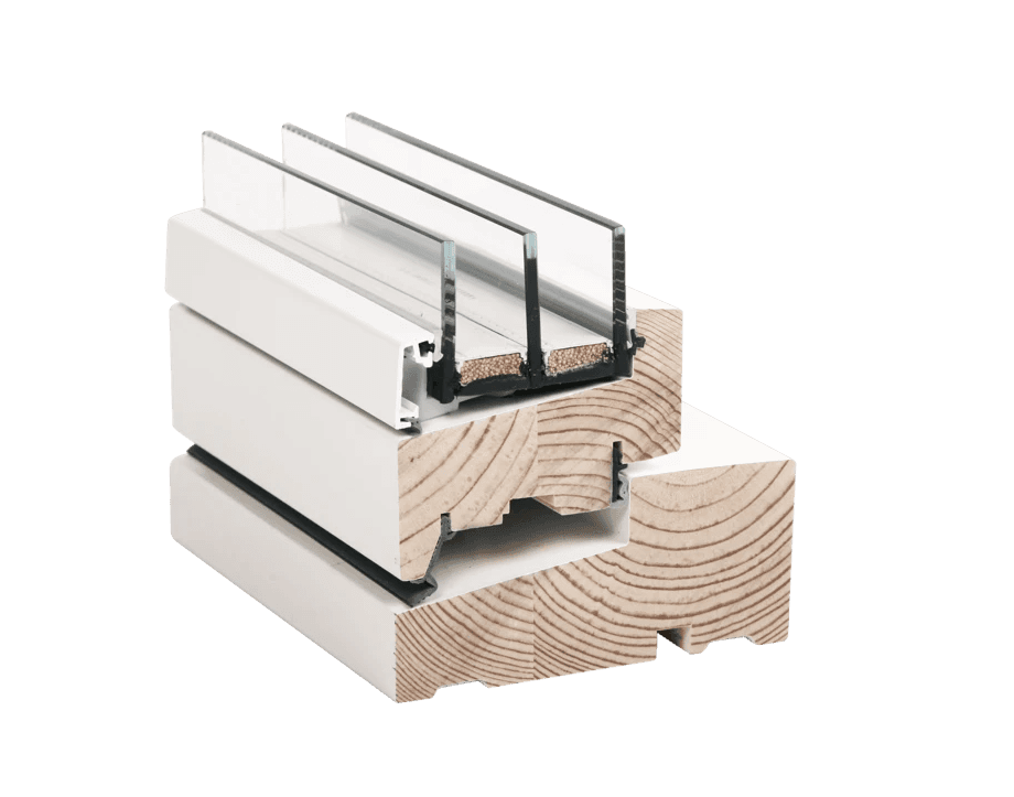 Ribo Wood exterior window view