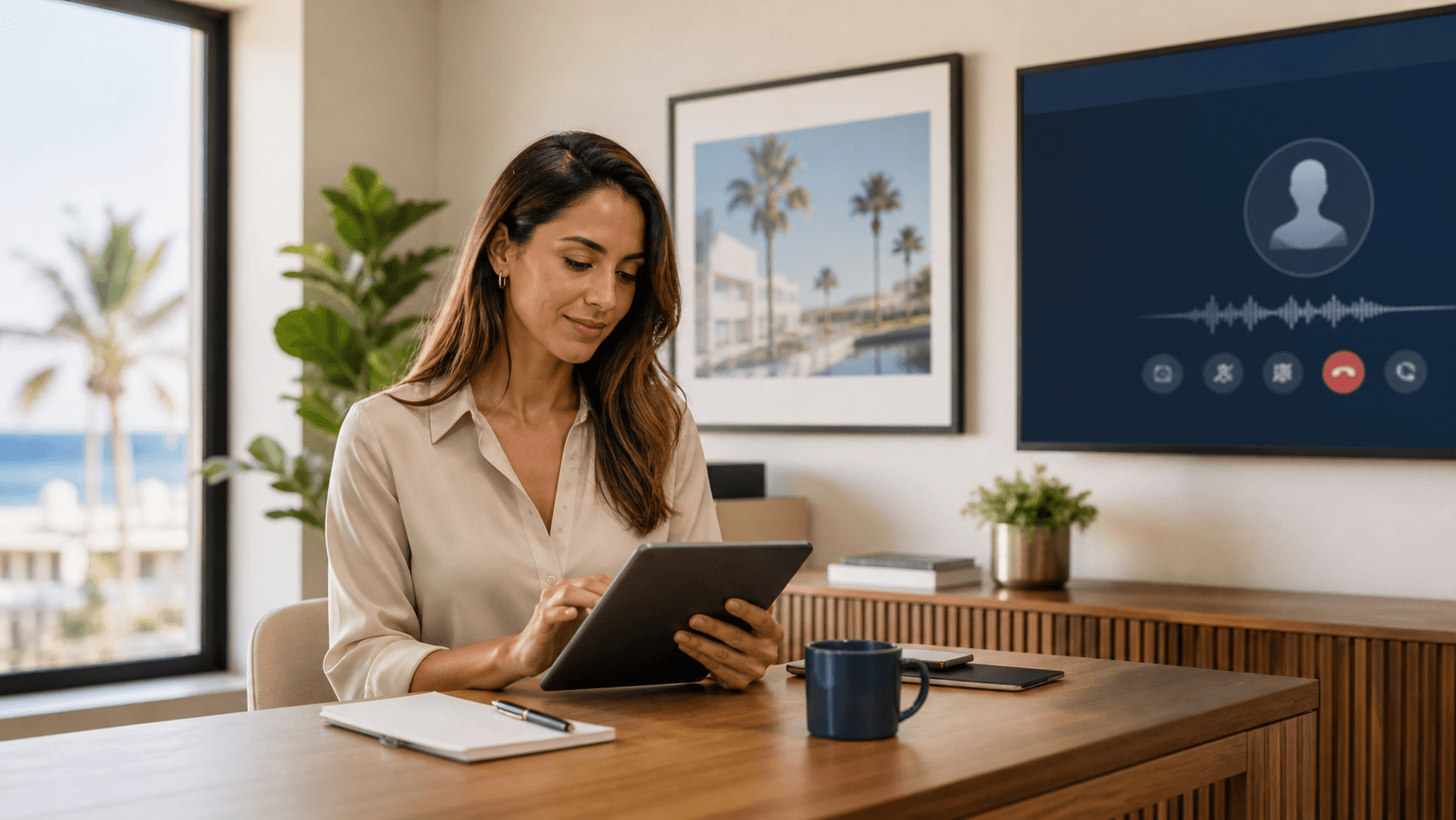 Vacation rental manager reviewing a guest cancellation and refund request