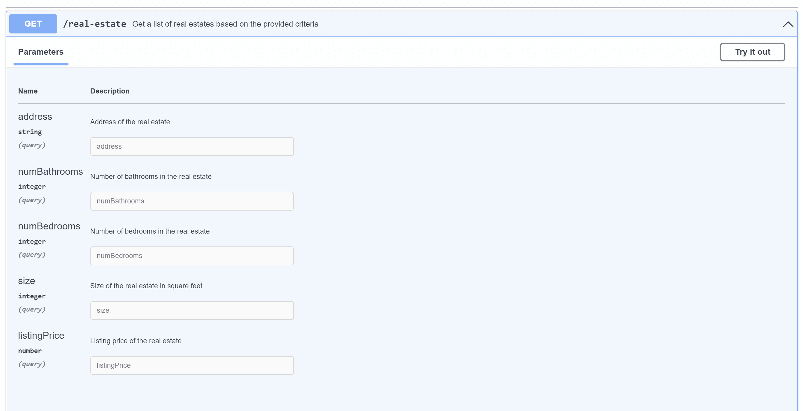 Sample swagger generated by gpt-4