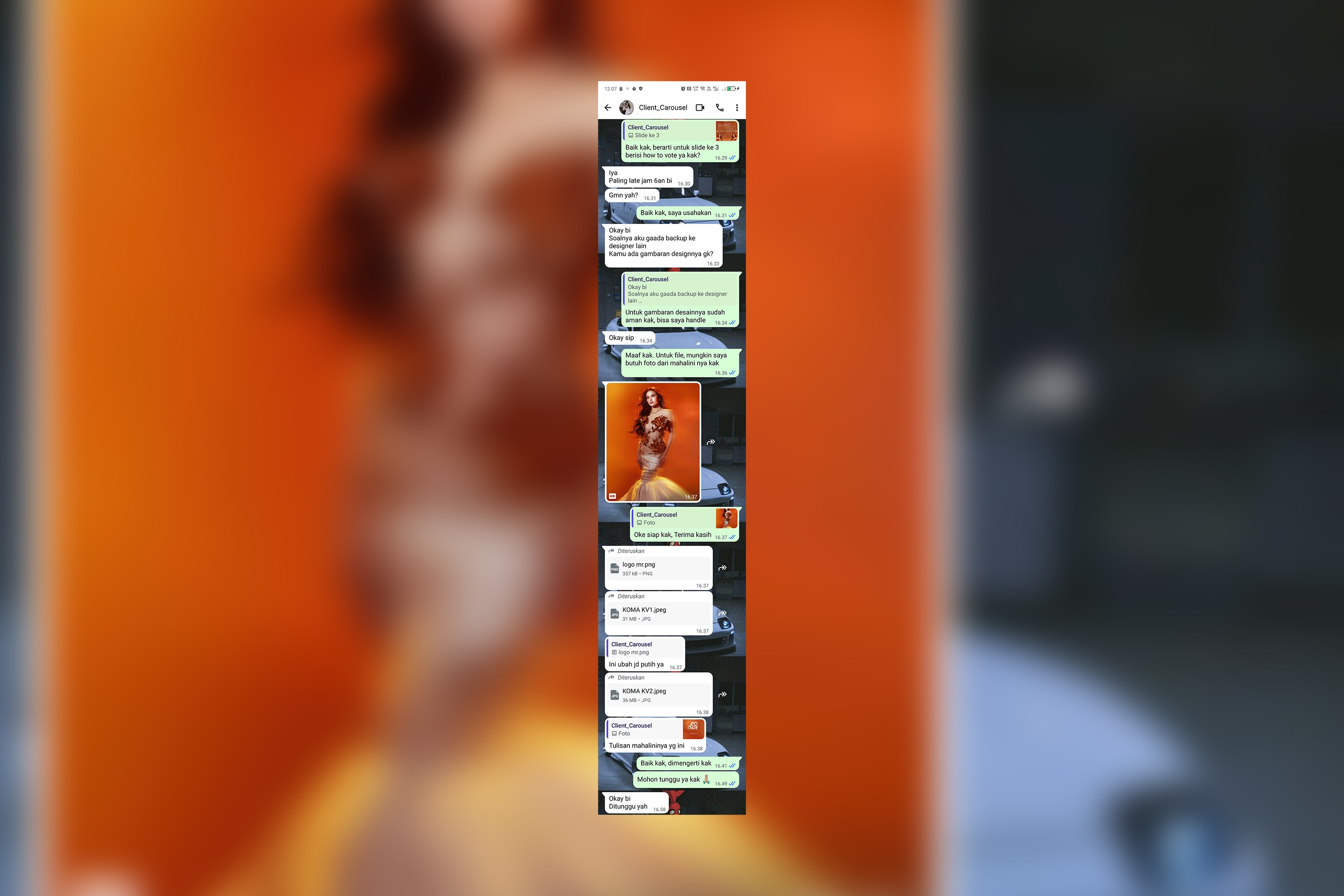 ScreenShoot chat client