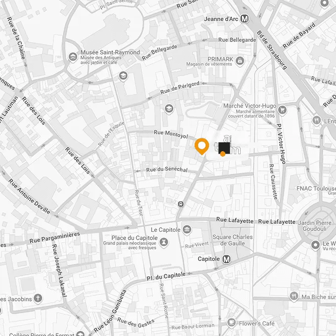 carte siège social tam architecture toulouse
