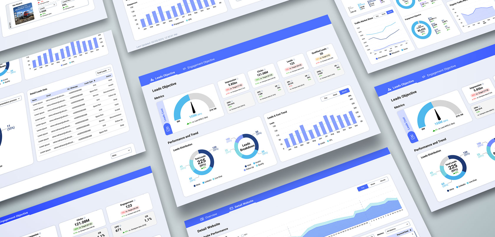 A mockup of Freelio's mobile app