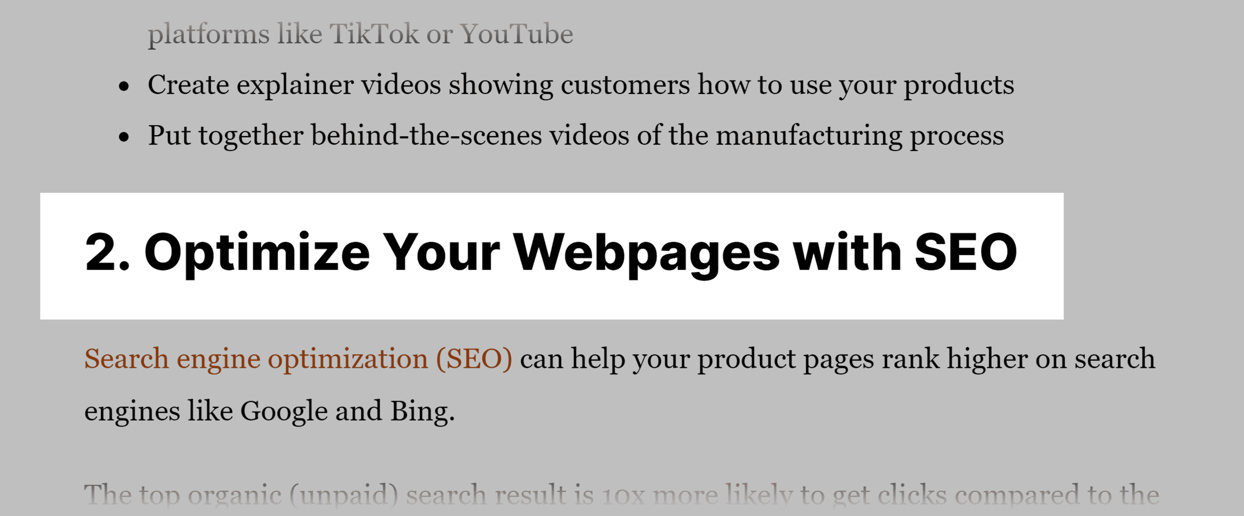 Backlinko – Post Subheading