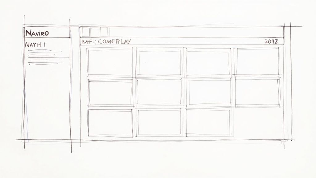 A user-friendly dashboard showing AI-powered social media marketing tools in action, illustrating the practical application of Naviro.