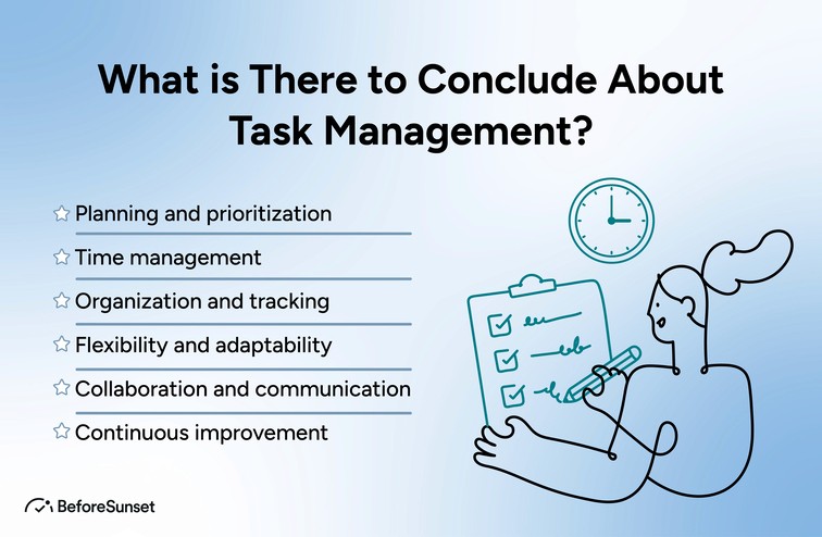 What is There to Conclude About Task Management?