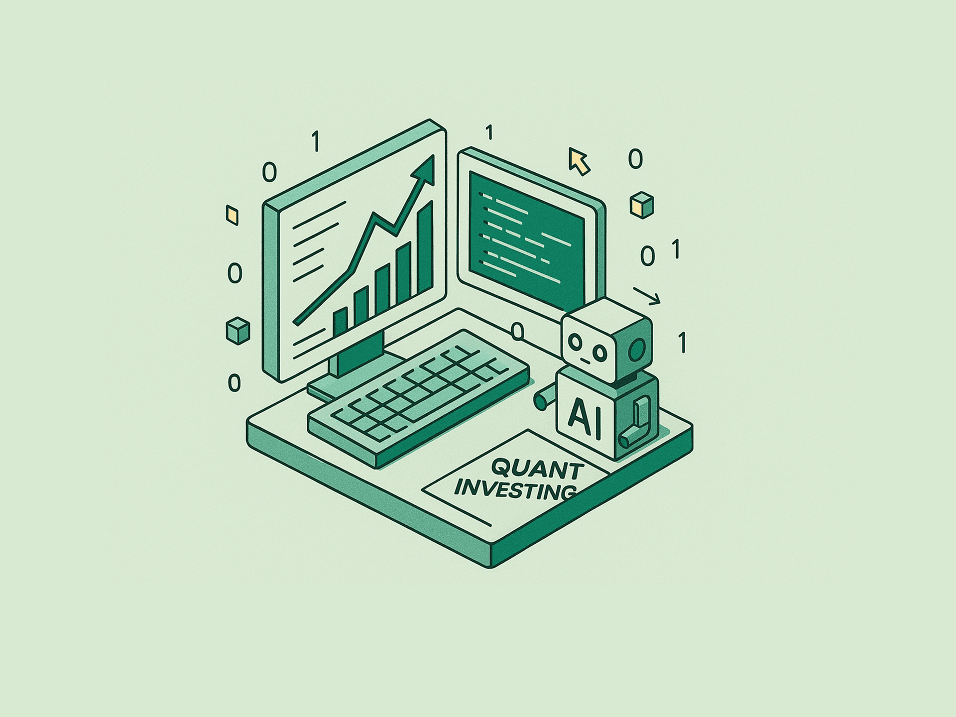 A cozy room with a wooden desk, computer, and warm sunlight streaming through a window.