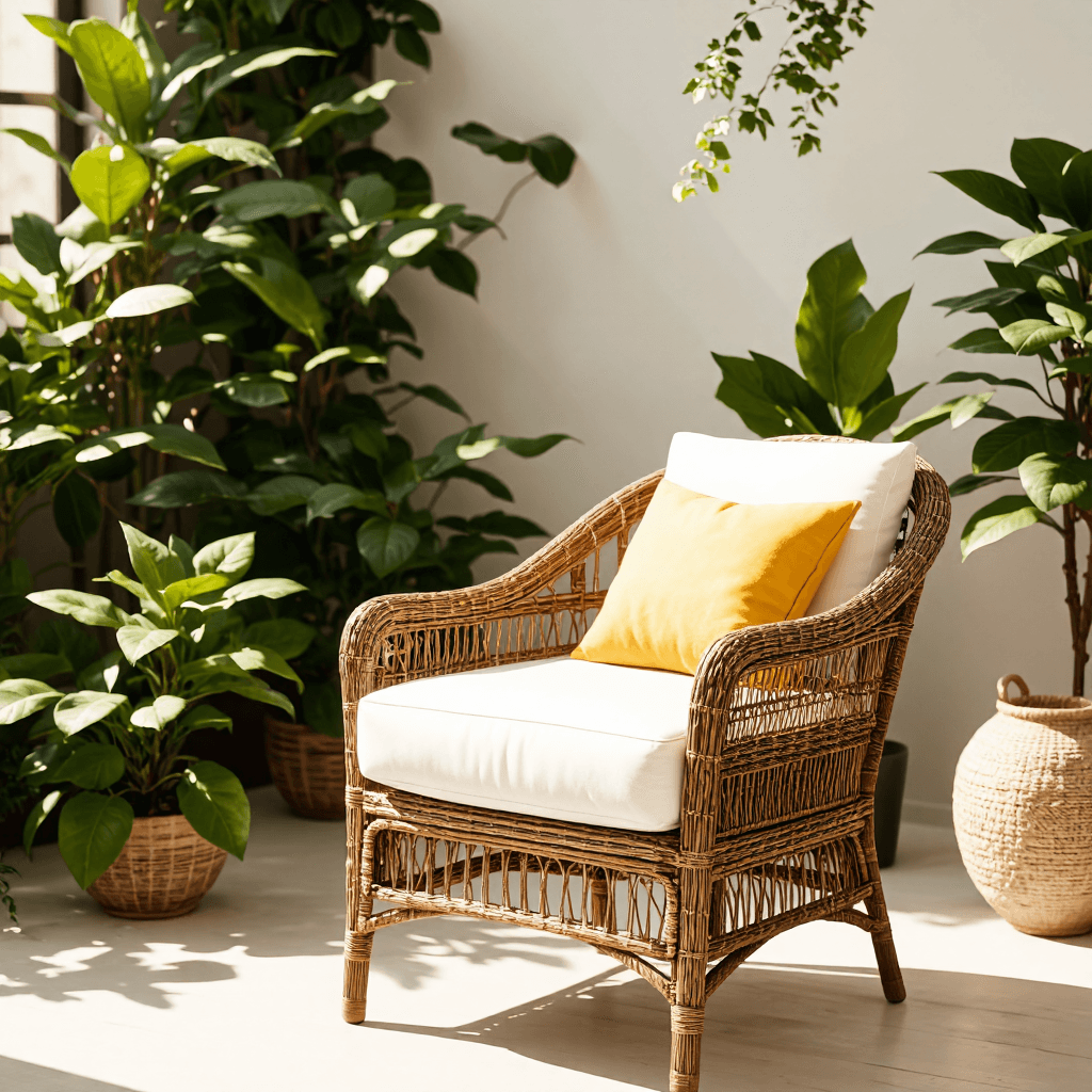 product photography of outdoor seating set