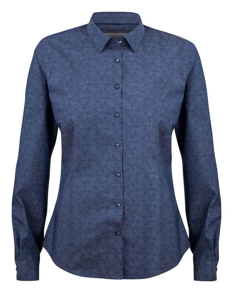 Reflecterende werkkledij dames bij Vanatex — J.Harvest &amp; Frost Hemd Purple Bow 143 Woman
