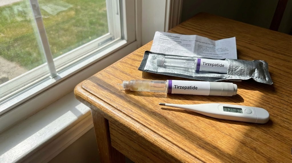What happens if tirzepatide gets warm