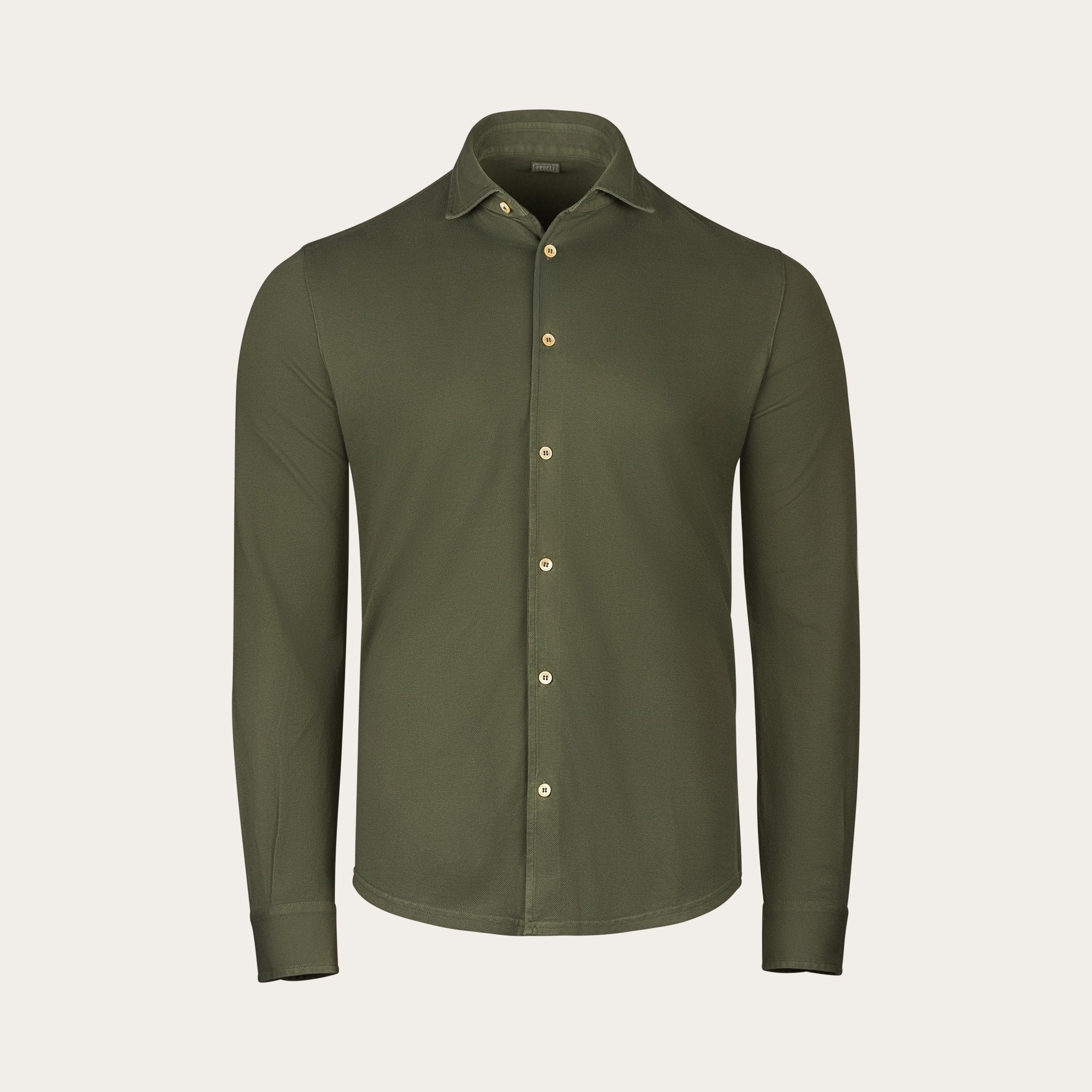 Steve Piquet Organic Cotton Shirt Sustainable - Mandelli UK
