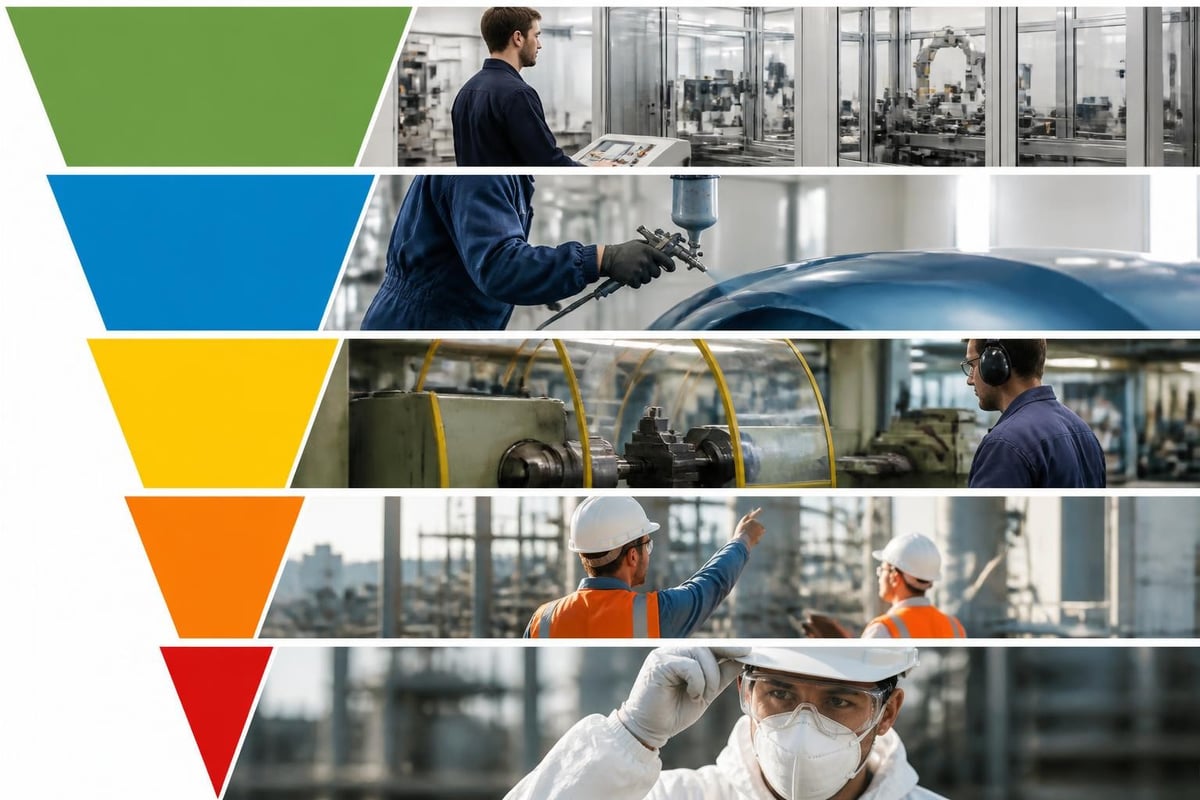 Risk control hierarchy implementation