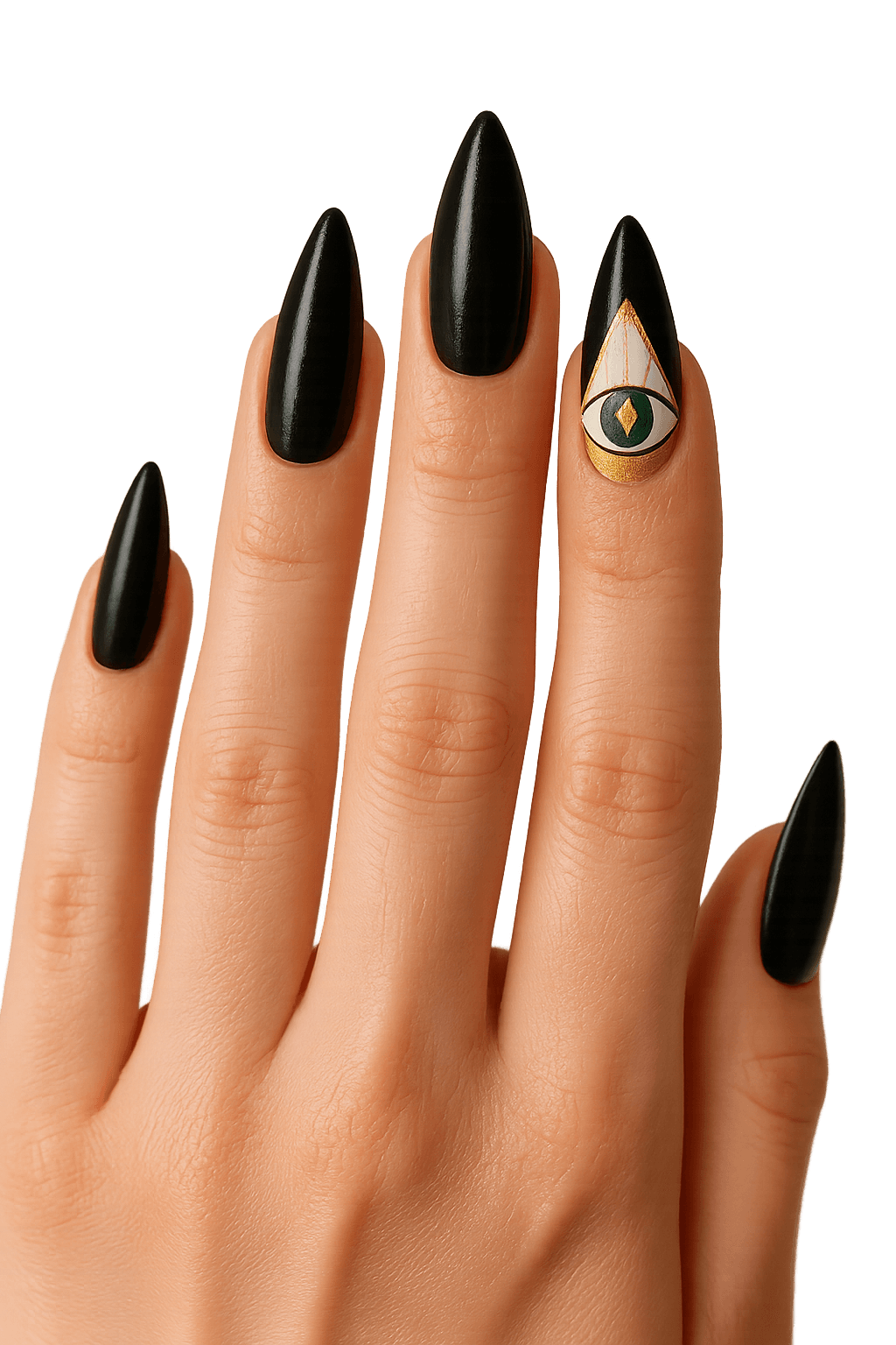 keratin treated hair model