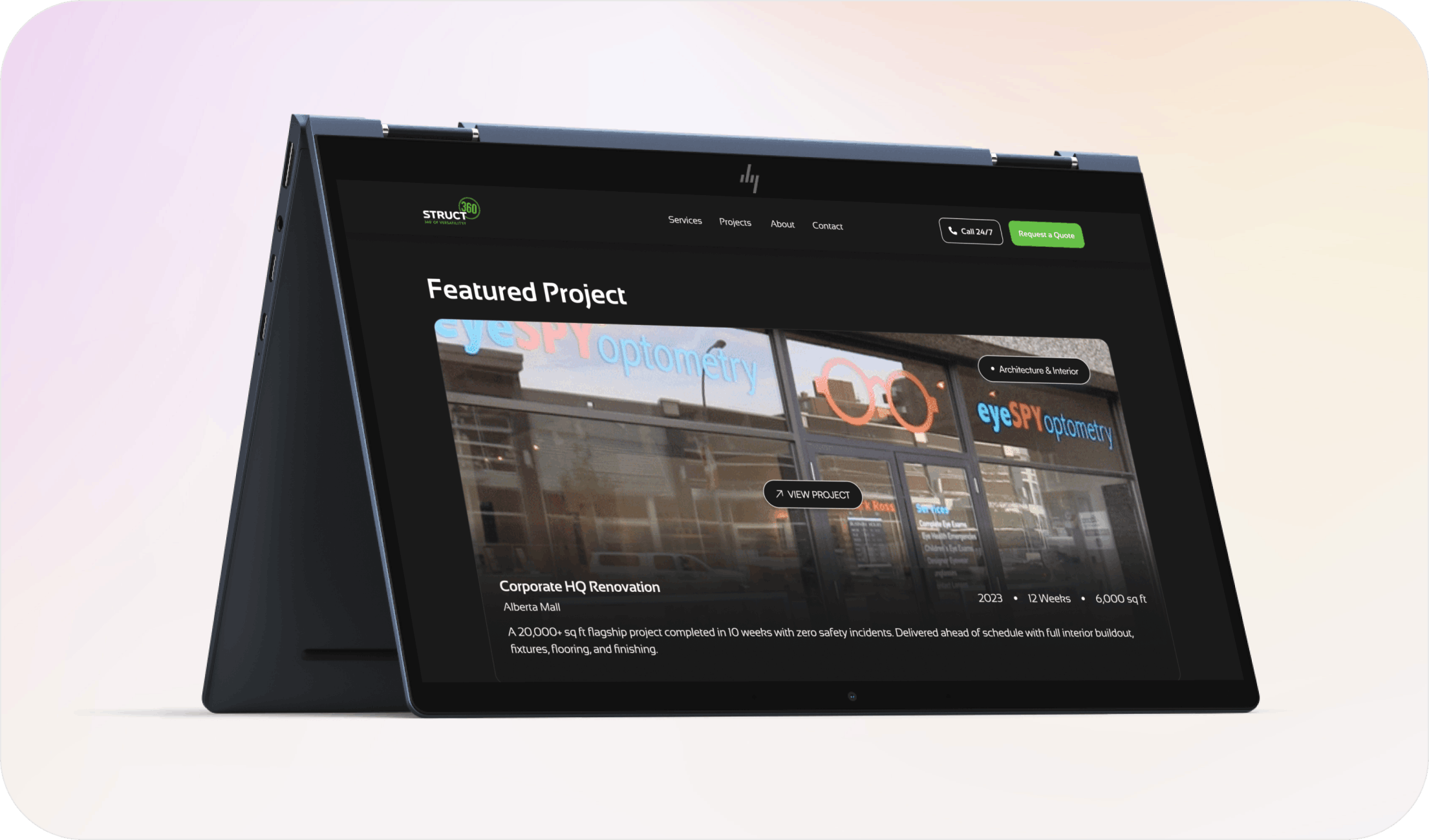 Projects Page