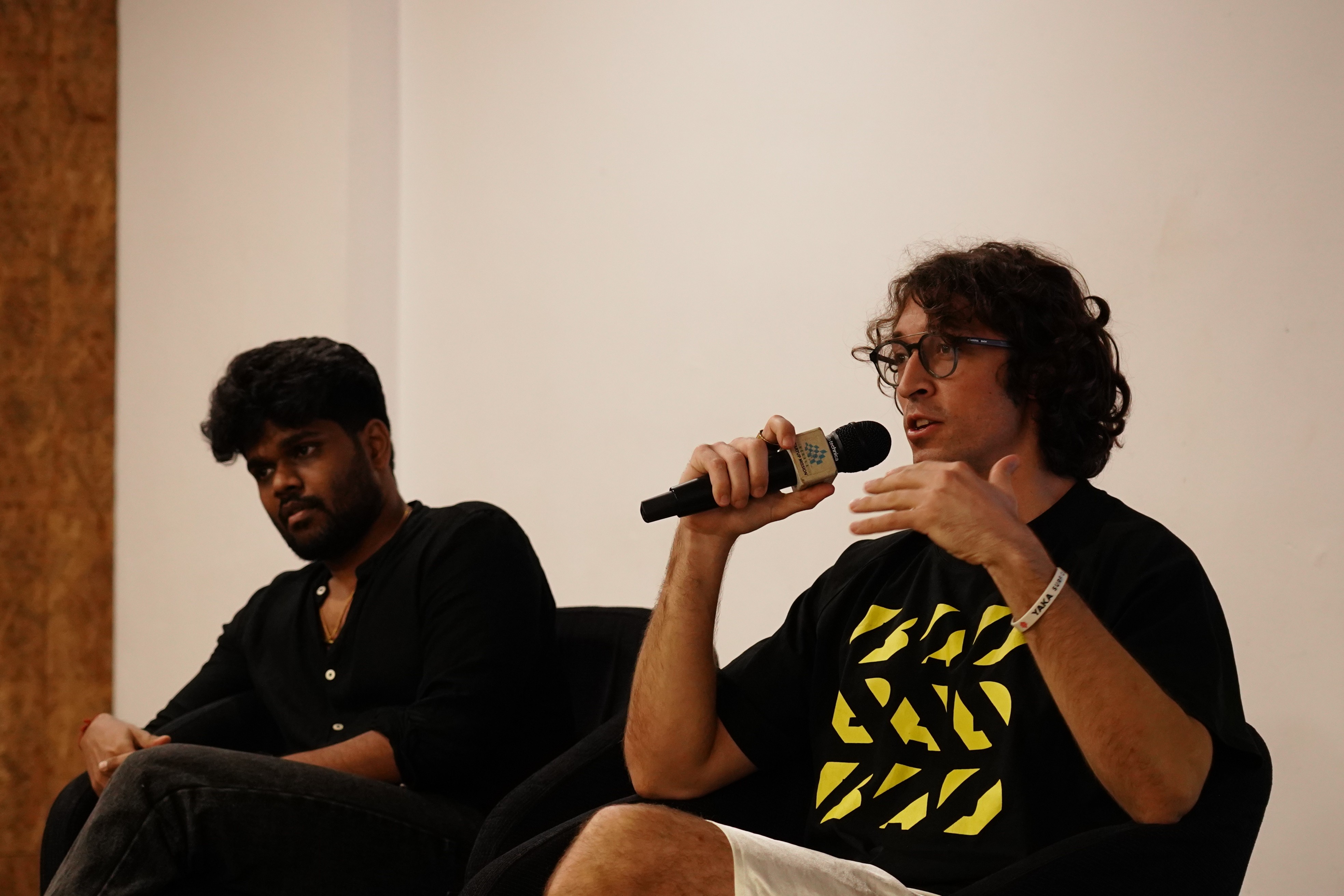 Speaker presenting at a Web3 summit