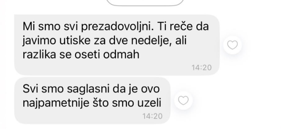 Utisak klijenta 5