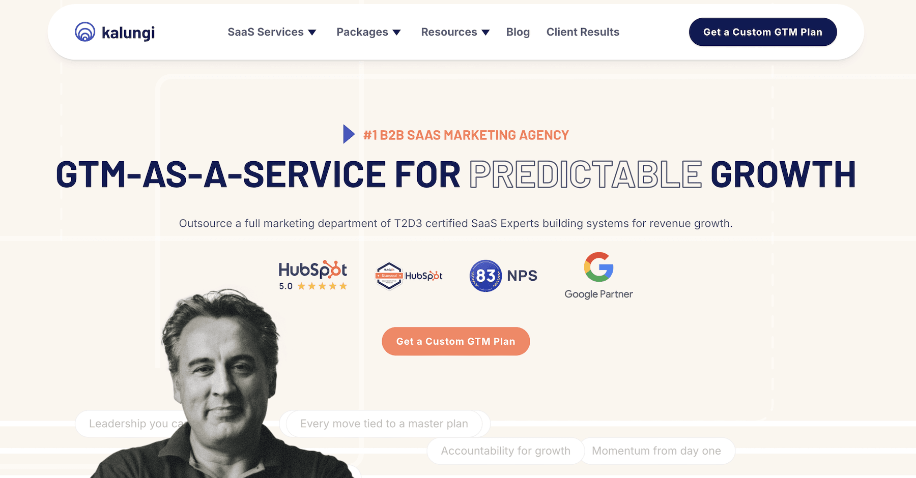 Kalungi home page screenshot
