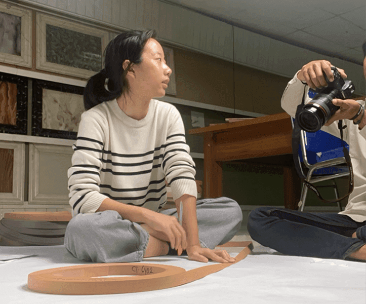 Web catalogue photoshoot for digital product showcase by Jodith Valerie design team