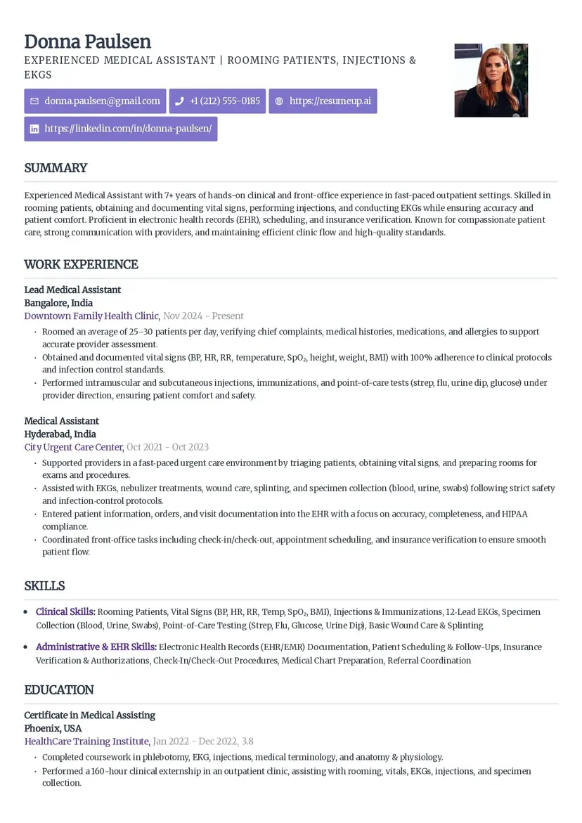 sleek framework resume template - one column, ATS optimised with skill and contact information highlighted in background