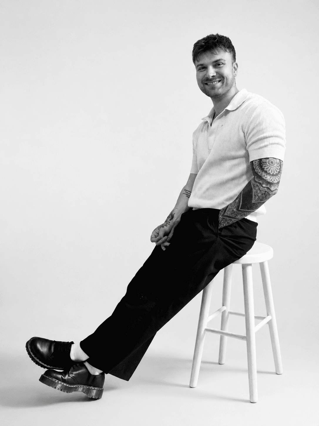 Man Laughing