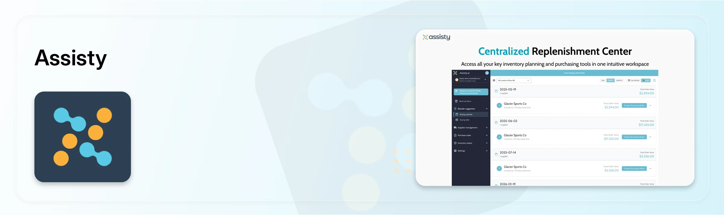 Multi-location automation po app