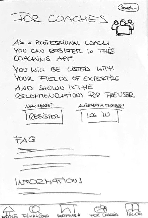 Screen LoFi Paper Prototype