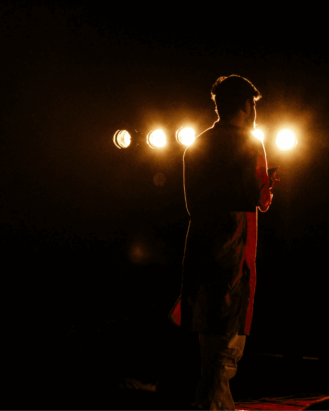 A man with mic