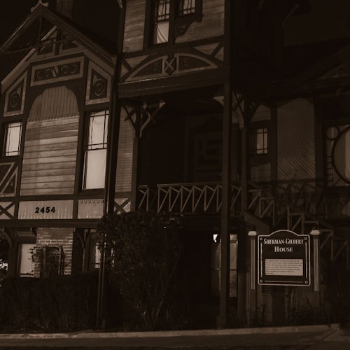 Exterior image of the Sherman Gilbert House.