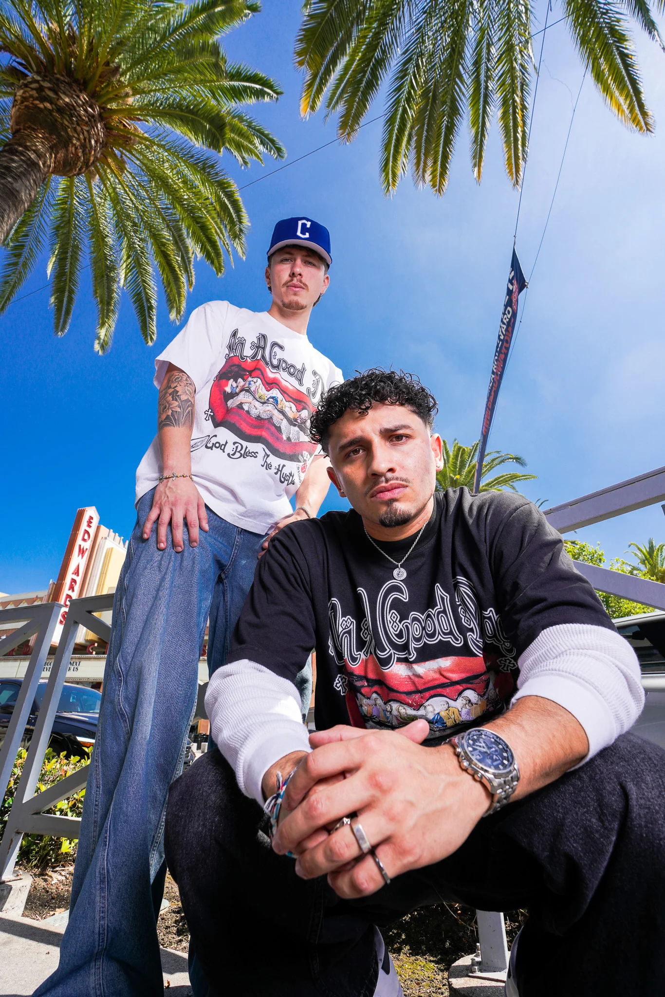 man reading magazine